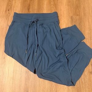 Lululemon Athletica Crop Ready to Rulu Jogger Mineral Blue